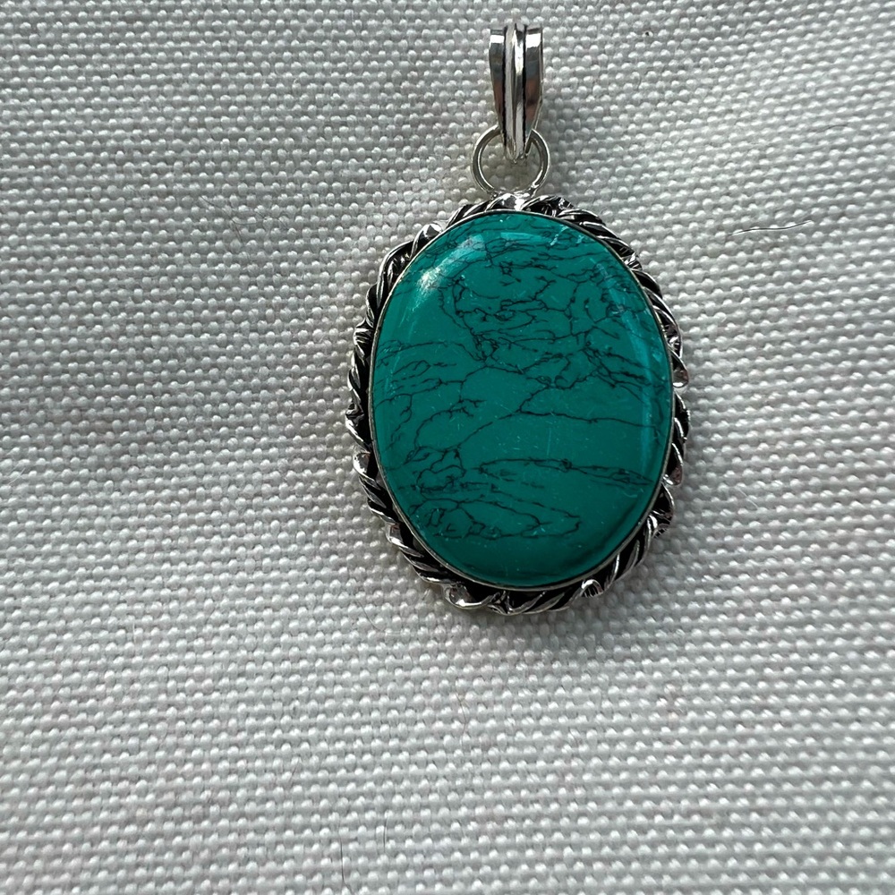 Turquoise Pendant - Picture 2 of 2